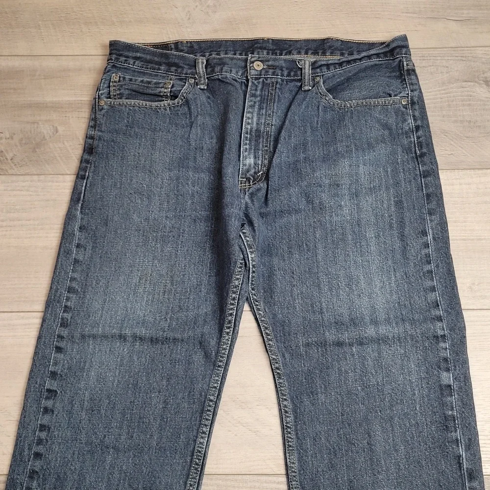 👖Levi's 505 Jeans Mens 40x30 (fits 40x29) Indigo Blue Denim Straight Leg 2016
